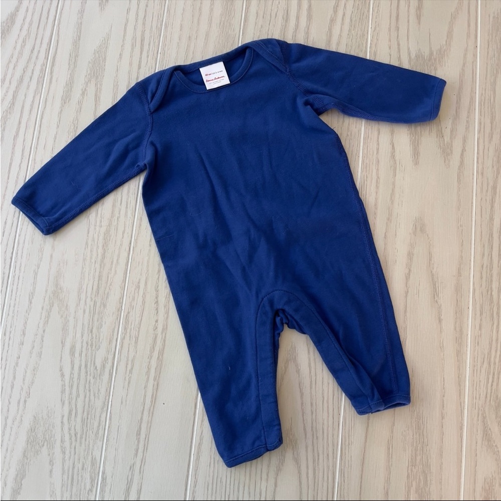 Hanna Andersson blue romper